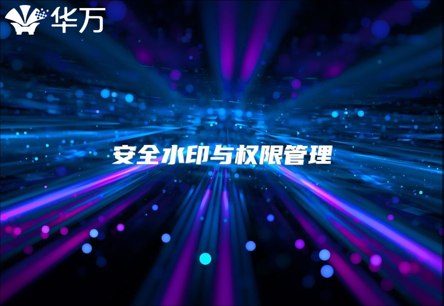 安全水印与权限管理