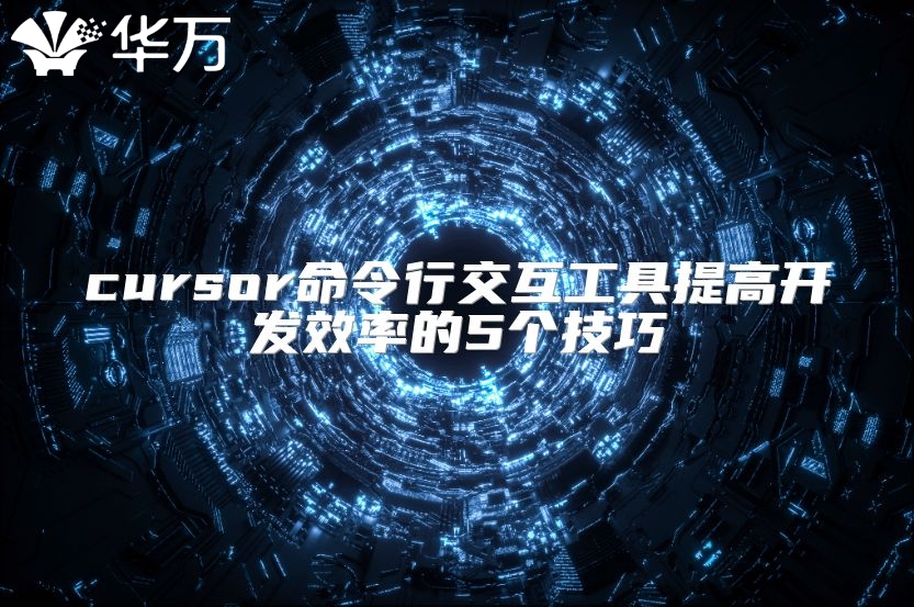 cursor命令行交互工具提高开发效率的5个技巧