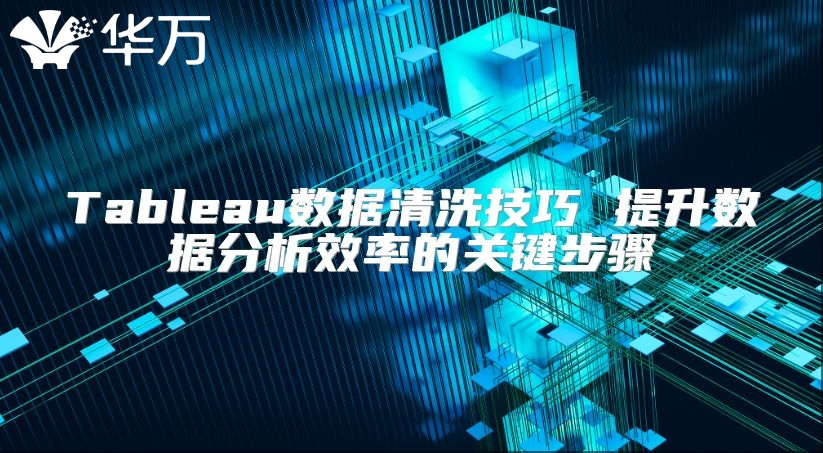 Tableau数据清洗技巧 提升数据分析效率的关键步骤