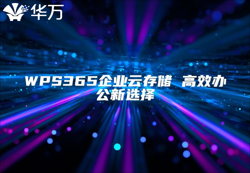 WPS365企业云存储 高效办公新选择