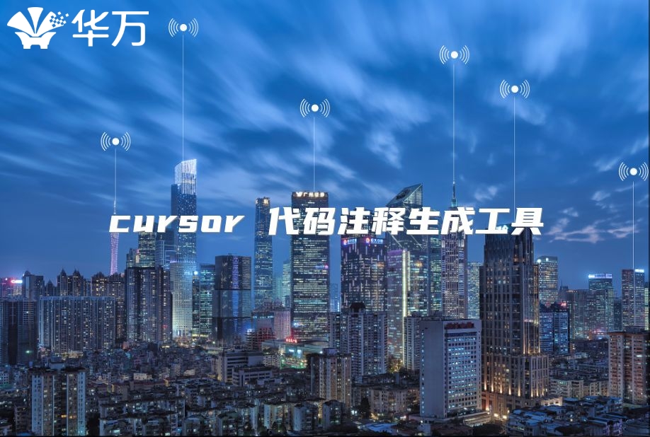 cursor 代码注释生成工具