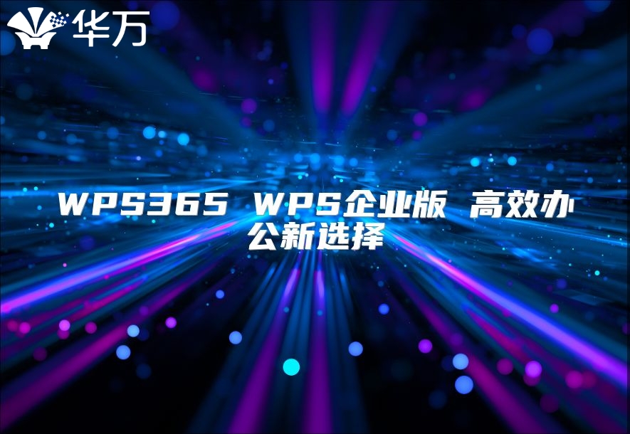 WPS365 WPS企业版 高效办公新选择