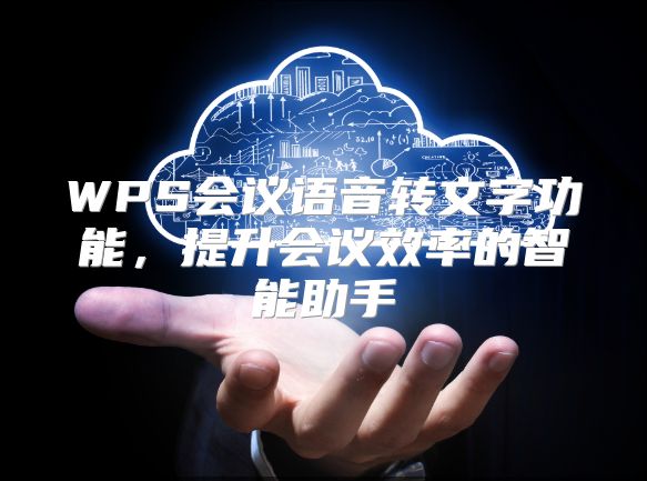 WPS会议语音转文字功能，提升会议效率的智能助手