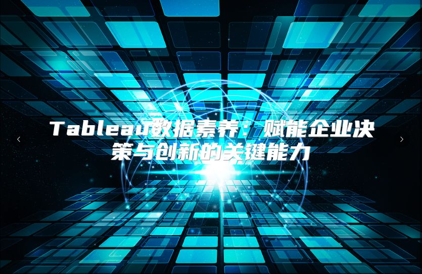 Tableau数据素养：赋能企业决策与创新的关键能力
