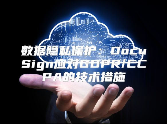 数据隐私?；ぃ篋ocuSign应对GDPR/CCPA的技术措施