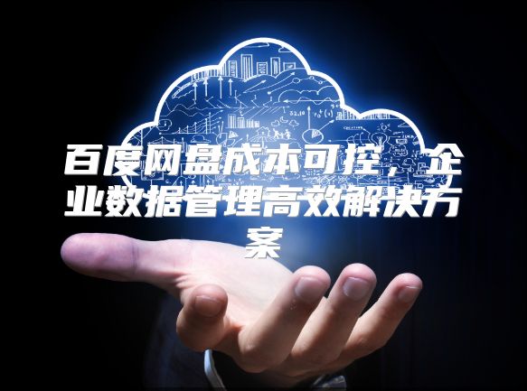 百度网盘成本可控，企业数据管理高效解决方案