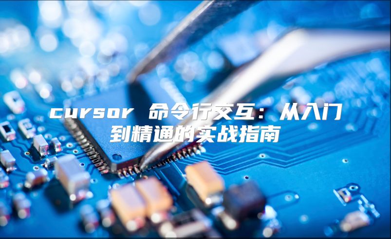 cursor 命令行交互：从入门到精通的实战指南